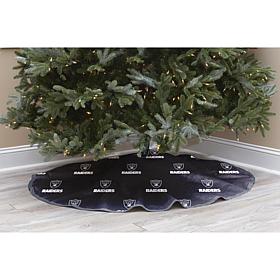 Oakland Raiders Christmas Tree Skirt 