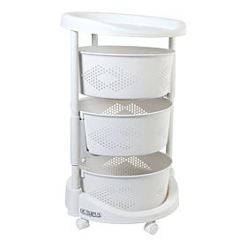 Octopus 360 3 Tier Rolling Organizer Cart