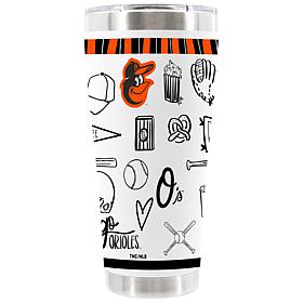 Official MLB 30oz Stainless Steel Tumbler Orioles