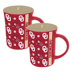 Officially Licensed College Team Spirit 15oz Ceramic Mug 2-pack