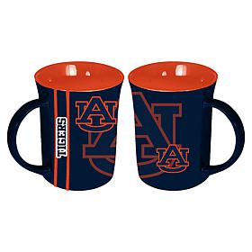Officially Licensed College Team Spirit 15oz Ceramic Mug 2-pack Auburn