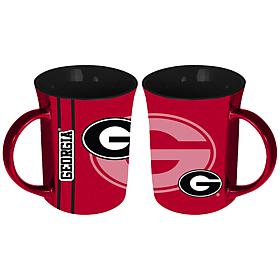 Officially Licensed College Team Spirit 15oz Ceramic Mug 2pk Georgia