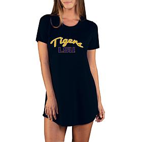 Officially Licensed Concepts Sport Marathon Ladies Nightshirt - LSU