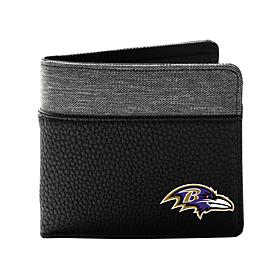 Officially Licensed Littlearth NFL Baltimore Ravens Bifold Wallet