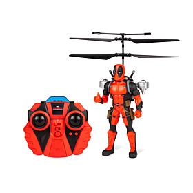 Officially Licensed Marvel Deadpool Jetpack Flying Figure Helicopter