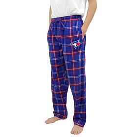 Officially Licensed Men's Flannel Pant by Concepts Sport - Blue Jays