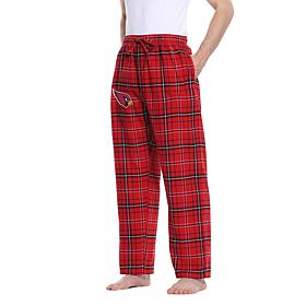 Officially Licensed Men's Plaid Flannel Pant, Concept Sports- AZ Cards