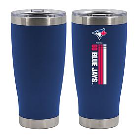 Officially Licensed MLB 20 oz. Stainless Steel Tumbler - Blue Jays