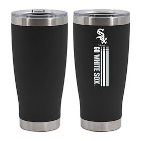 Officially Licensed MLB 20 oz. Stainless Steel Tumbler - White Sox