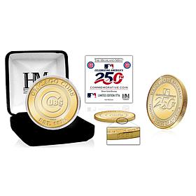 Officially-Licensed MLB 250th Anniversary Bronze Coin, Chicago Cubs