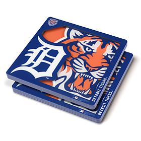 Officially Licensed MLB 3D Logo Series Coaster - Detroit Tigers