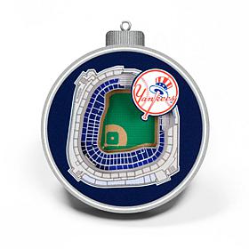 Officially Licensed MLB 3D StadiumView Ornament 2-Pack - Yankees 