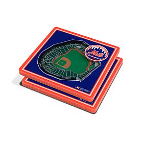 Officially Licensed MLB 3D StadiumViews Coasters - New York Mets