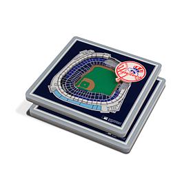 Officially Licensed MLB 3D StadiumViews Coasters - New York Yankees