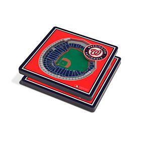 Officially Licensed MLB 3D StadiumViews Coasters-Washington Nationals