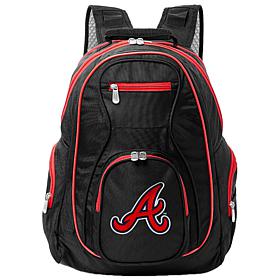 Officially Licensed MLB Atlanta Braves 19" Premium Laptop Backpack