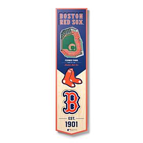 Officially Licensed MLB Boston Red Sox 3D Stadium Banner