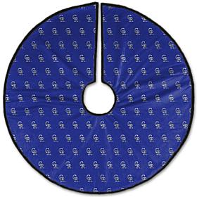 Officially Licensed MLB Christmas Tree Skirt - Colorado Rockies