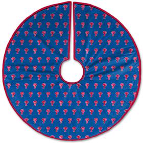 Officially Licensed MLB Christmas Tree Skirt - Philadelphia Phillies 