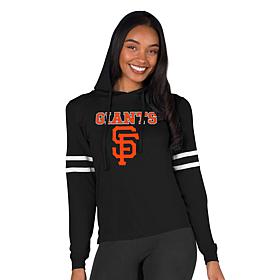 Officially Licensed MLB Concepts Sport Giants Ladies' Hooded Top