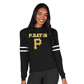 Officially Licensed MLB Concepts Sport Pirates Ladies' Hood Top  