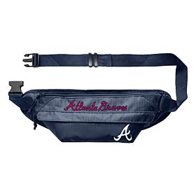 Officially Licensed MLB Large Fanny Pack - Atlanta Braves 