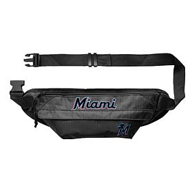 Officially Licensed MLB Large Fanny Pack - Miami Marlins 