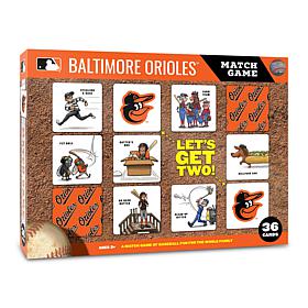 Officially Licensed MLB Licensed Memory Match Game - Baltimore Orioles