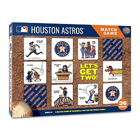 Officially Licensed MLB Licensed Memory Match Game - Houston Astros