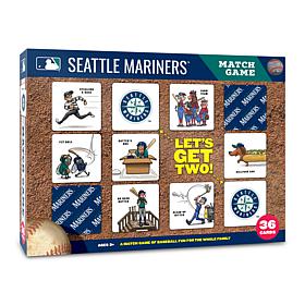 Officially Licensed MLB Licensed Memory Match Game - Seattle Mariners