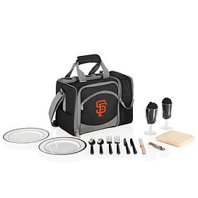Officially Licensed MLB Malibu Picnic Basket Cooler - Giants