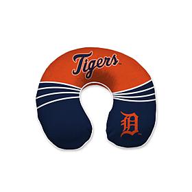 Officially Licensed MLB Memory Foam U-Neck Travel Pillow - Tigers 