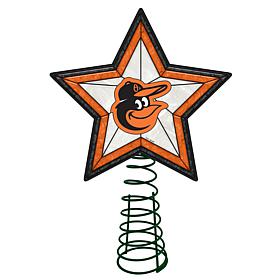 Officially Licensed MLB Mosaic Tree Topper - Orioles