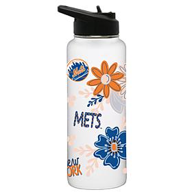 Officially-Licensed MLB New York Mets 34oz Stainless Steel Tumbler