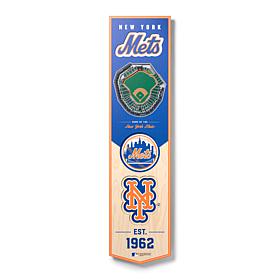 Officially Licensed MLB New York Mets 3D Stadium Banner