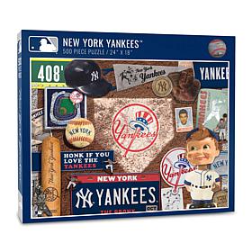 Officially Licensed MLB New York Yankees Retro Series 500-Piece Puzzle