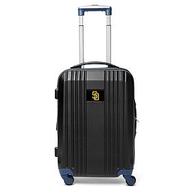 Officially Licensed MLB Padres 21" Carry-On Hardcase Spinner Luggage