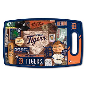 Officially Licensed MLB Retro Series Cutting Board - Detroit Tigers