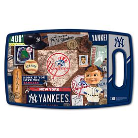 Officially Licensed MLB Retro Series Cutting Board - New York Yankees