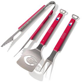 Officially Licensed MLB  Spirit Series 3-Piece BBQ Set - Reds