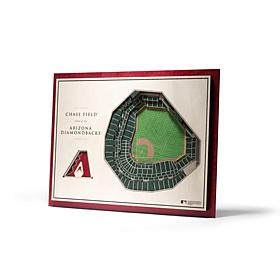 Officially Licensed MLB StadiumView 3D Wall Art - Arizona Diamondbacks