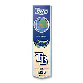 Officially Licensed MLB Tampa Bay Rays 3D Stadium Banner