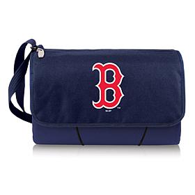 Officially Licensed MLB Tote Outdoor Picnic Blanket - Boston Red Sox
