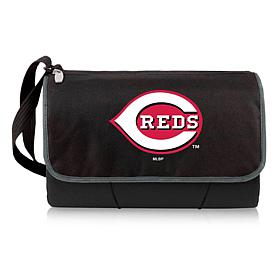 Officially Licensed MLB Tote Outdoor Picnic Blanket -
 Cincinnati Reds