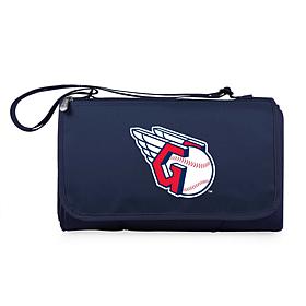 Officially Licensed MLB Tote Outdoor Picnic Blanket - Cleveland