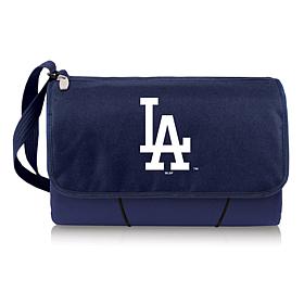 Officially Licensed MLB Tote Outdoor Picnic Blanket - LA Dodgers