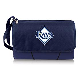 Officially Licensed MLB Tote Outdoor Picnic Blanket - Tampa Bay Rays