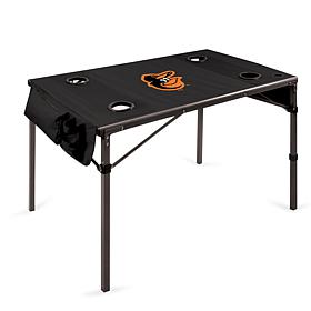 Officially Licensed MLB Travel Portable Folding Table- Baltimore