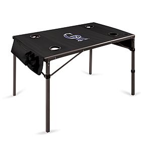 Officially Licensed MLB Travel Portable Folding Table-  Colorado