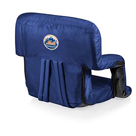 Officially Licensed MLB Ventura Portable Reclining Stadium Seat - Mets